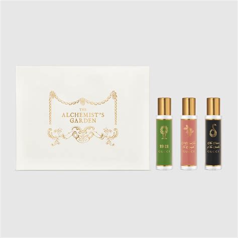 gucci alchemist garden discovery set|Gucci alchemist garden review.